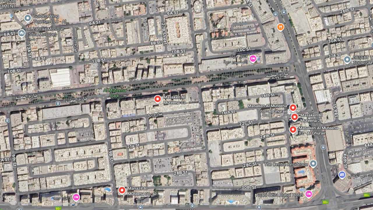 SelectX Location Map